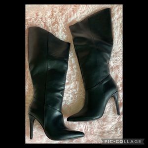 Black Stiletto Boots